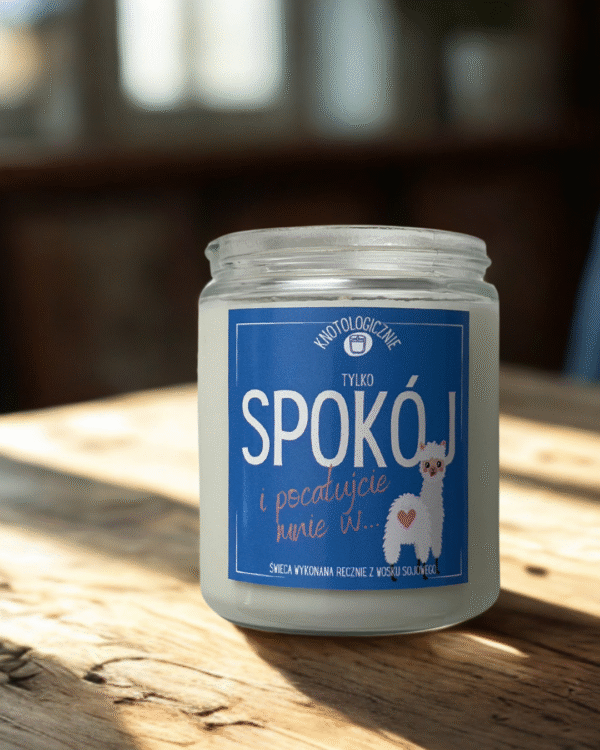 Dajcie spokój i pocałujcie mnie w dupę – świeca sojowa (250 ml)