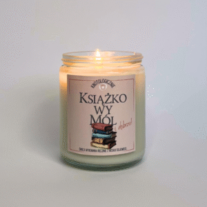 Mól książkowy. I dobrze! – świeca sojowa (250 ml)