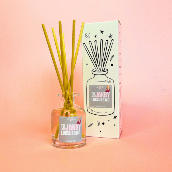 Tu jest jakby luksusowo – dyfuzor zapachowy (100 ml) z kategorii Naturalne zapachy do domu