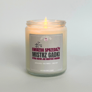 Gwiazda sprzedaży mistrz gadki – świeca sojowa (250 ml)