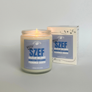 Szef naczelny wizjoner – świeca sojowa (250 ml)