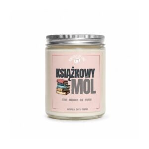 Mól książkowy. I dobrze! – świeca sojowa (250 ml)