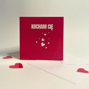 Kartka – Kocham Cię i tak, to Twoja wina