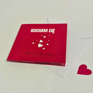 Kartka – Kocham Cię i tak, to Twoja wina