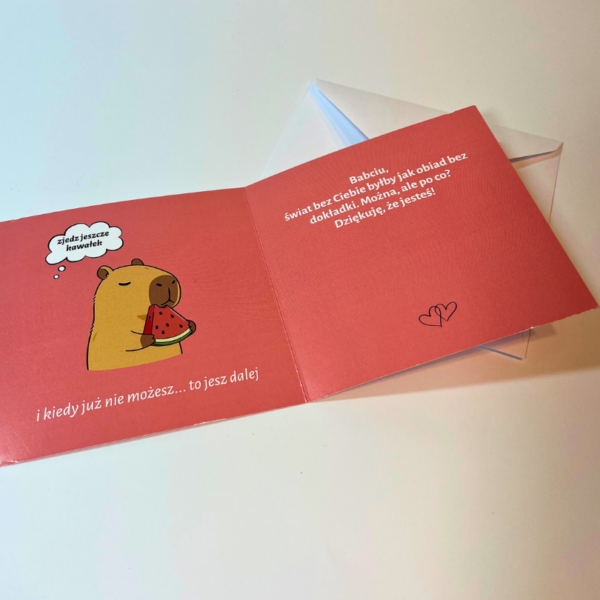Kartka – Za babcię z kategorii Kartki okolicznościowe