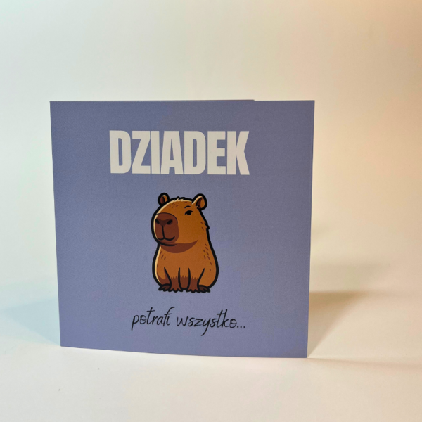 Kartki okolicznościowe: Kartka – Dziadek potrafi wszystko