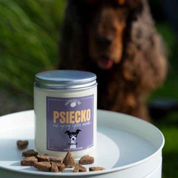 Psiecko – świeca sojowa (250 ml) z kategorii Dla Zwierzolubów