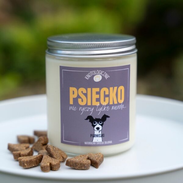 Psiecko – świeca sojowa (250 ml)