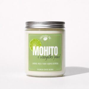 Mohito i wszystko jasne – świeca sojowa (250 ml)